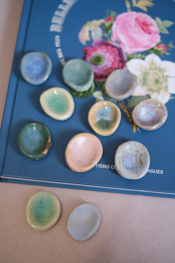 Pierre d'apaisement – Worry Stone en céramique