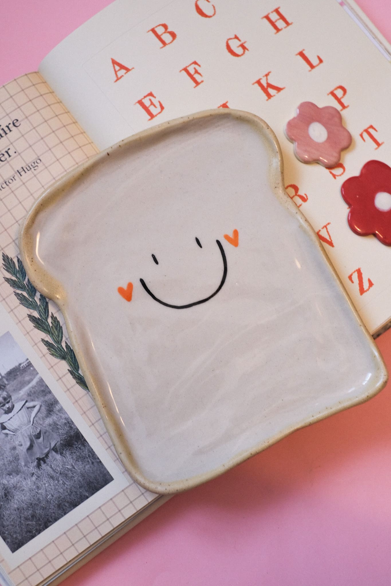 IMPARFAITS / Grande tartine en céramique