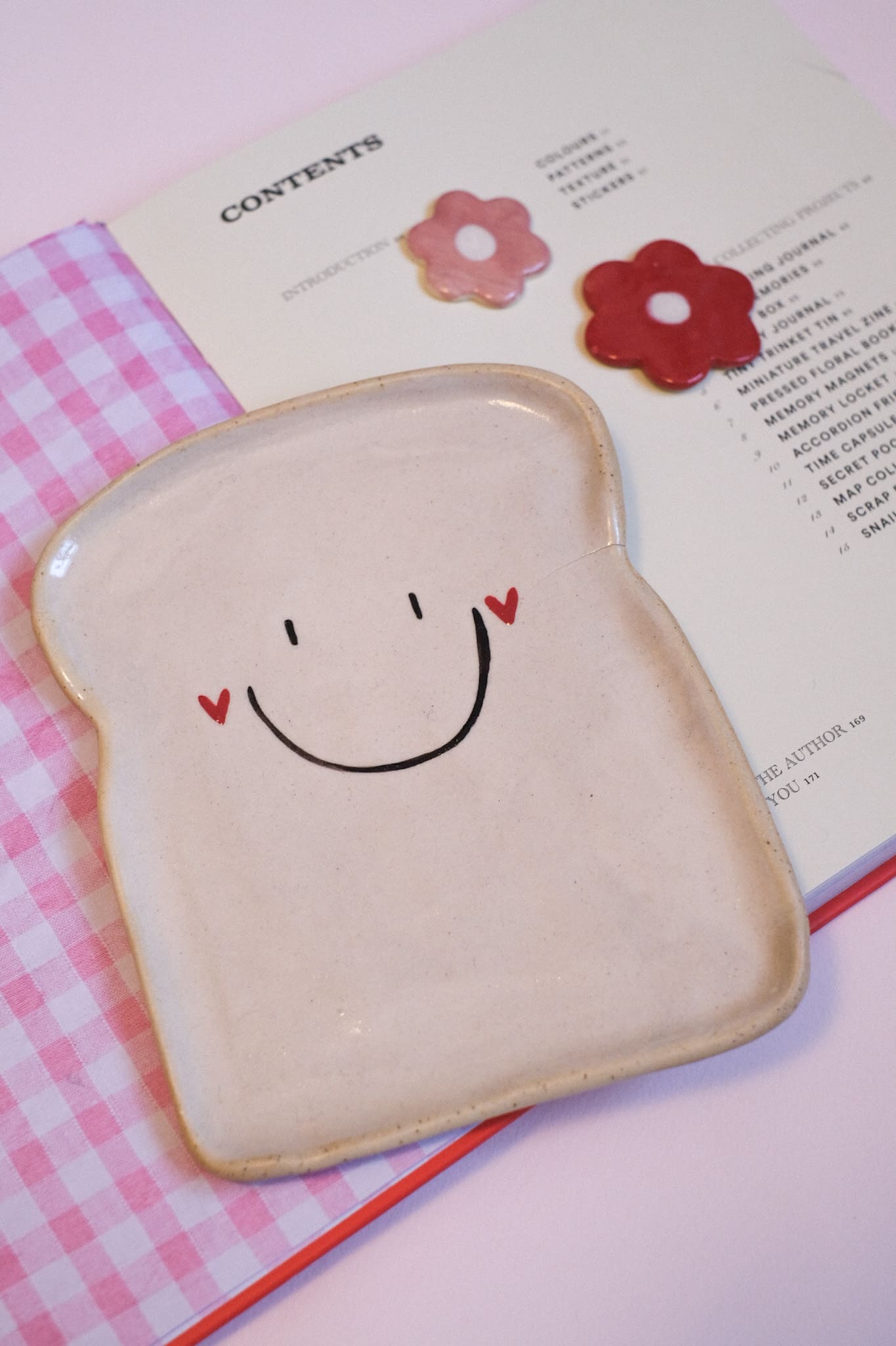 IMPARFAITS / Grande tartine en céramique