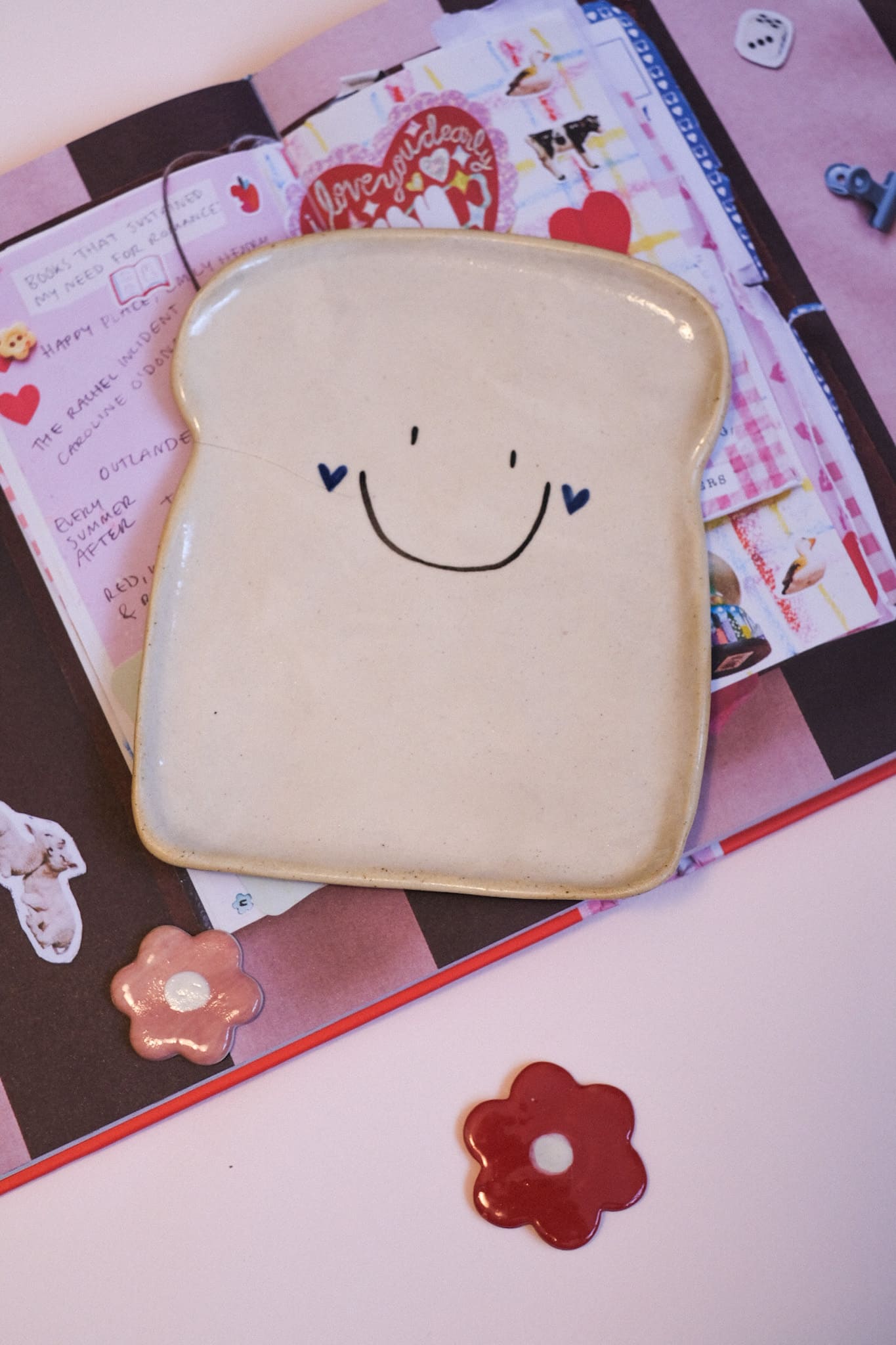 IMPARFAITS / Grande tartine en céramique