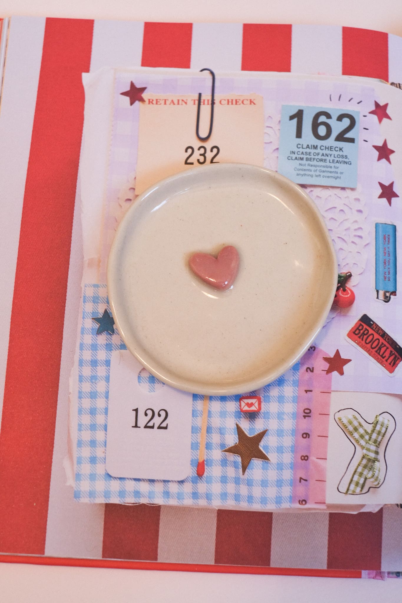 IMPARFAITS / Coupelle cœur en volume en céramique