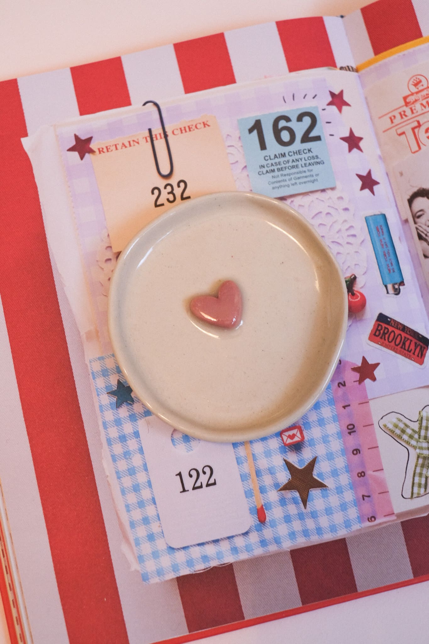 IMPARFAITS / Coupelle cœur en volume en céramique