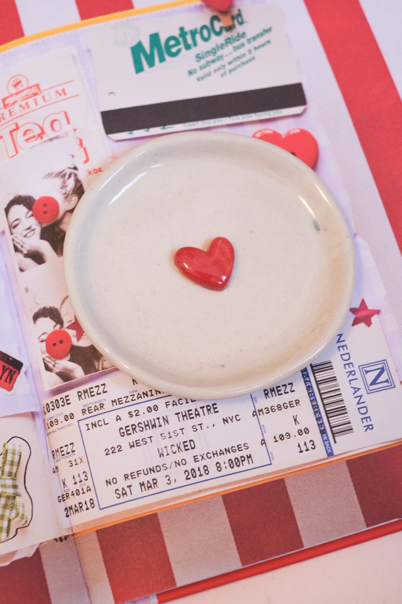 IMPARFAITS / Coupelle cœur en volume en céramique