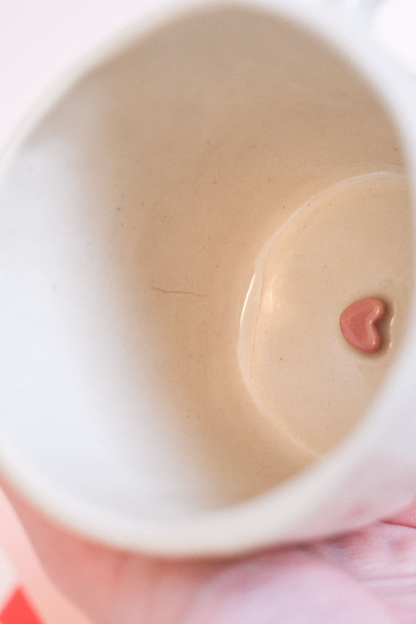 IMPARFAITS / Mug citron cœur rose