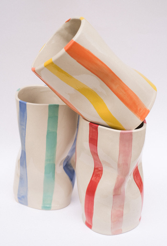 Grand vase "Aux creux des mains", pièce unique en céramique