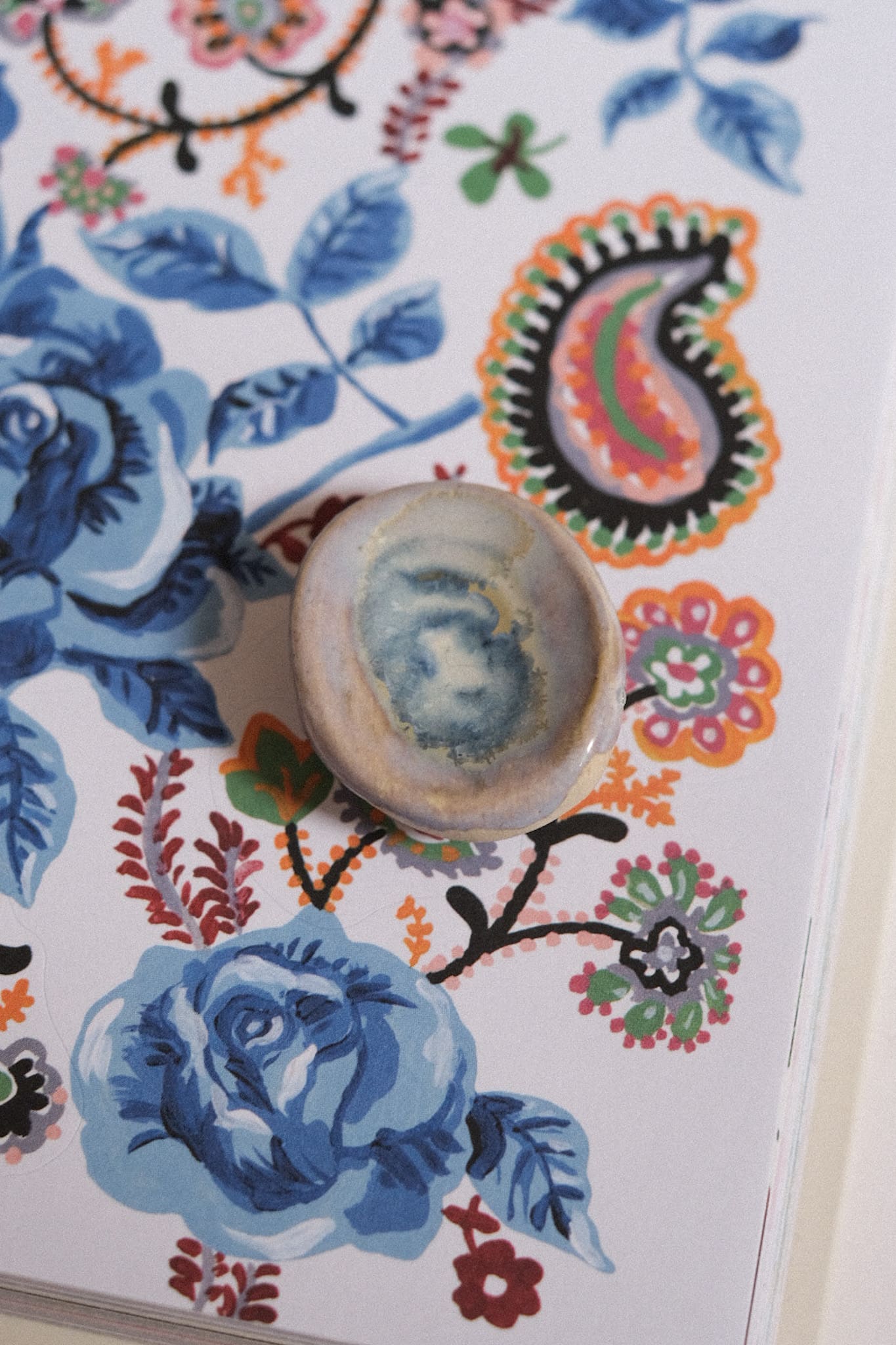 Pierre d'apaisement – Worry Stone en céramique