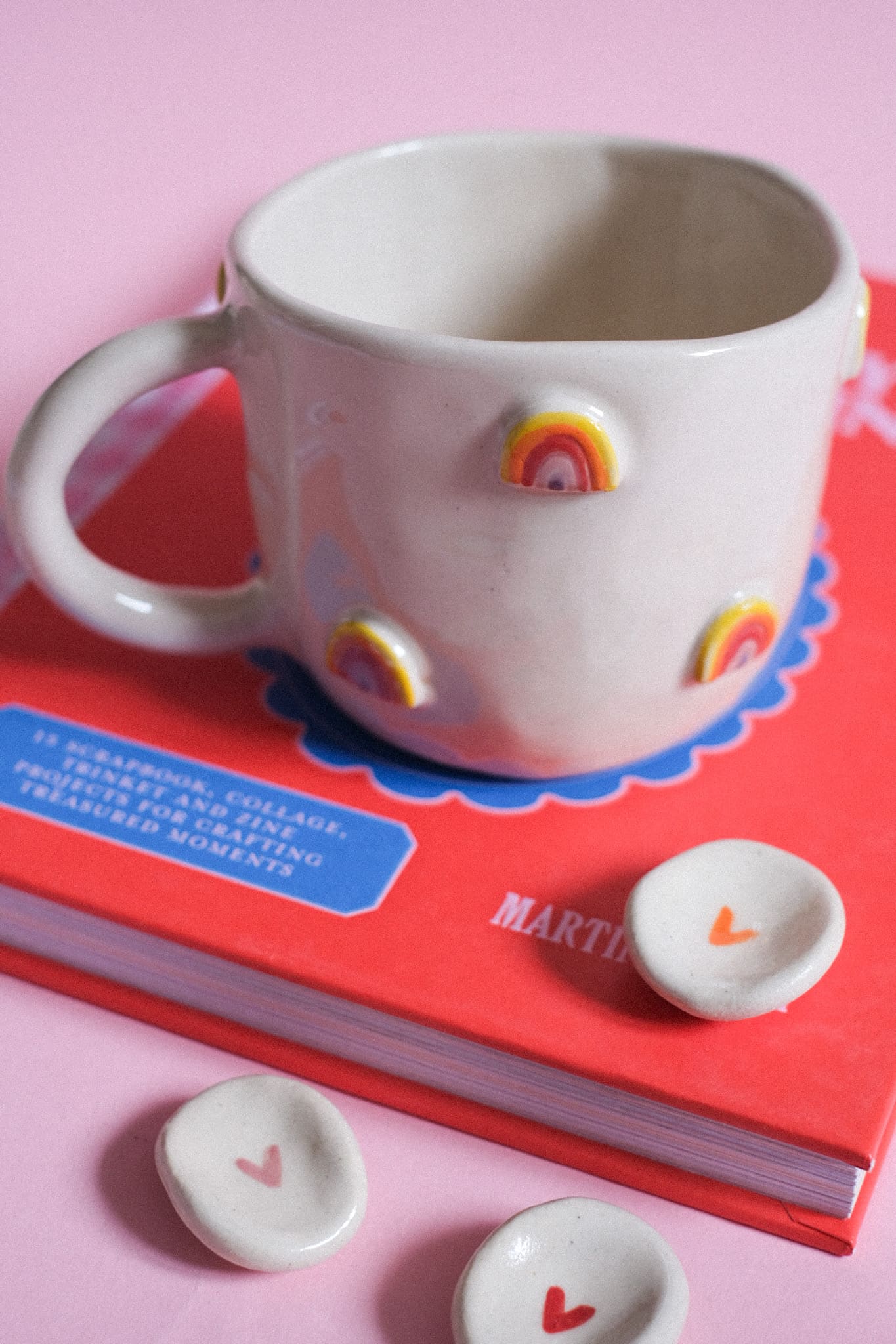 Mug en céramique Arc-en-ciel d’été