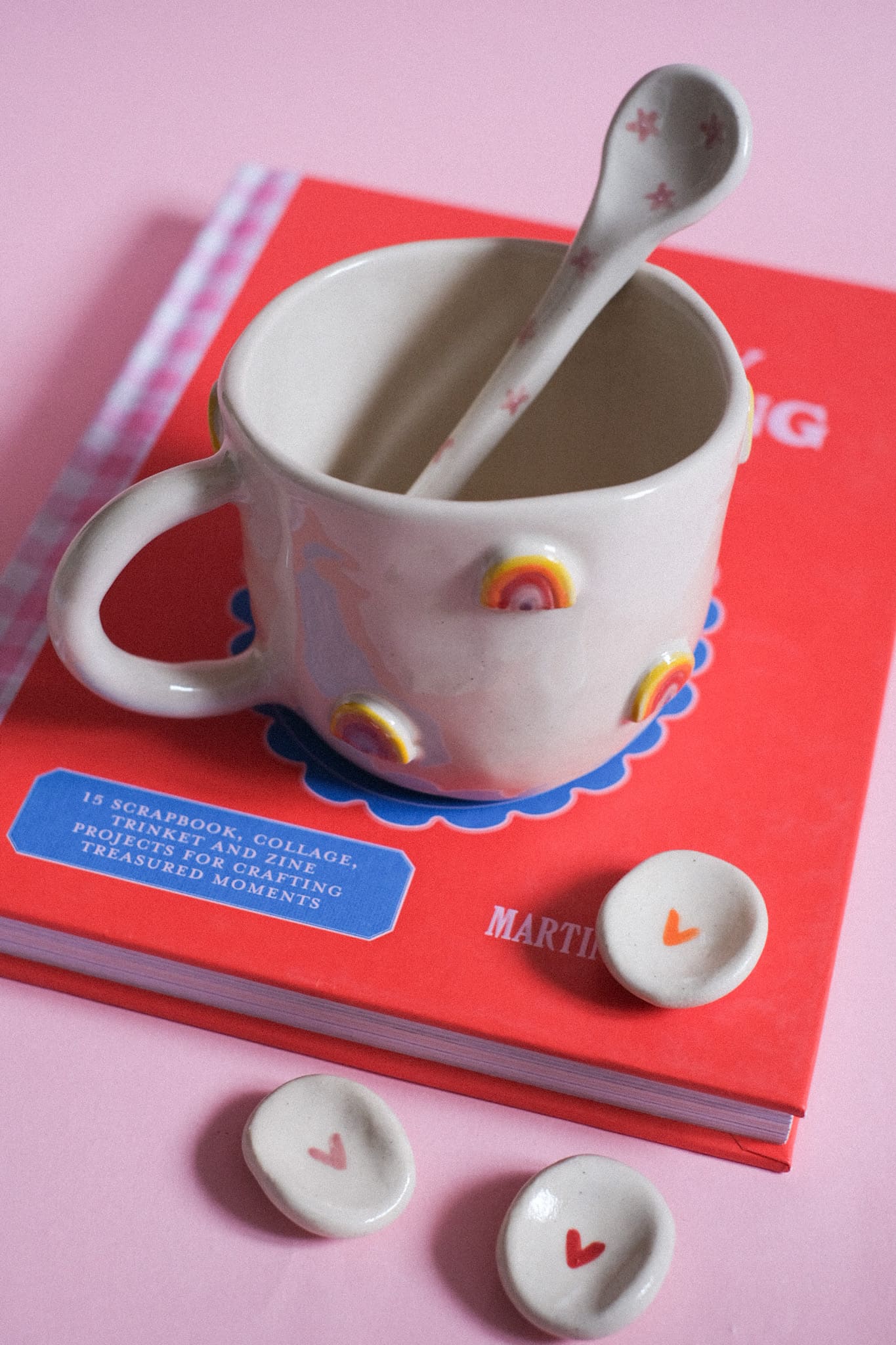 Mug en céramique Arc-en-ciel d’été