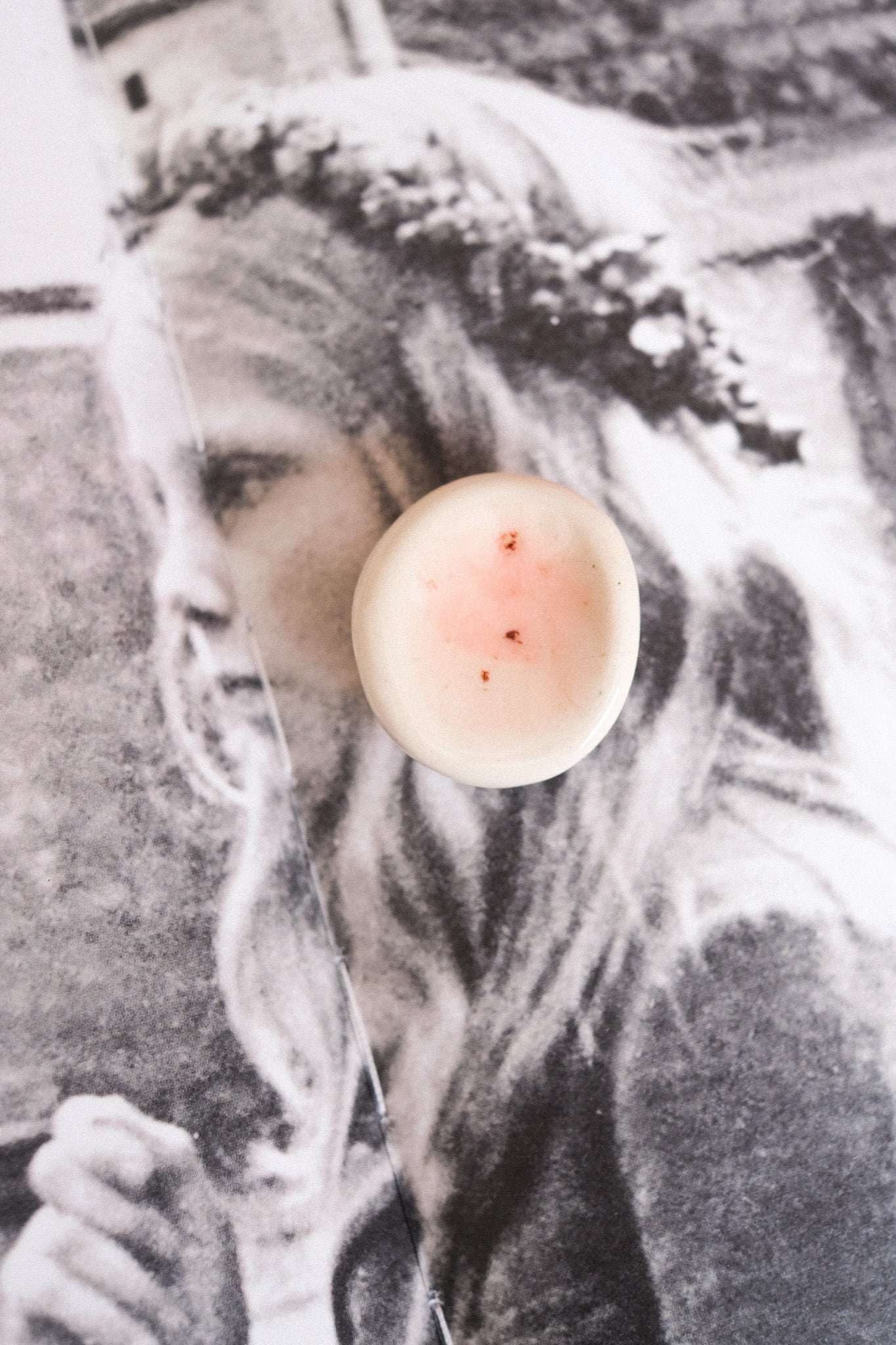 Pierre d'apaisement – Worry Stone en céramique