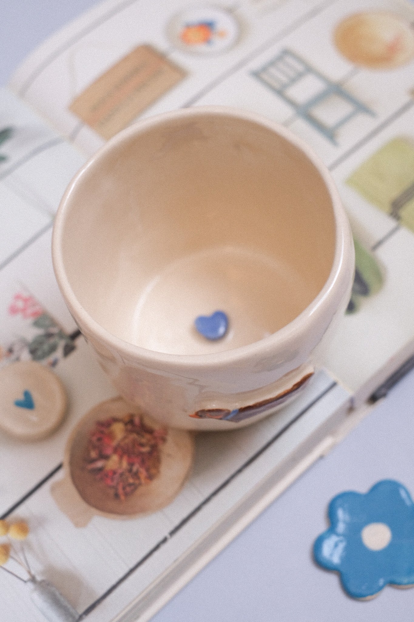 Précommande / Mug céramique artisanal chien/chat personnalisé